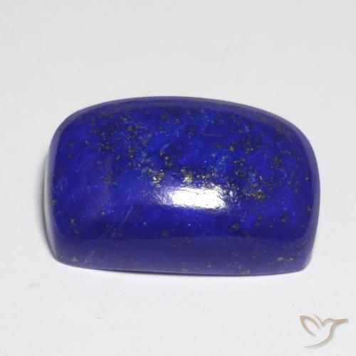 9,17 ctw natürlicher Intensives Marineblau Lapislazuli, Kissen, Lichtundurchlässig