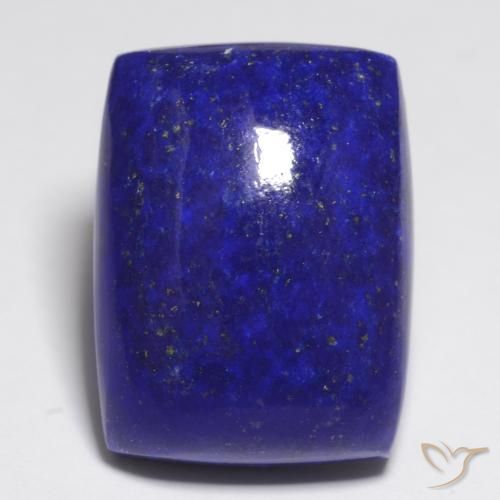 22.44ct Natürlicher Intensives Marineblau Lapislazuli, Kissen, Lichtundurchlässig