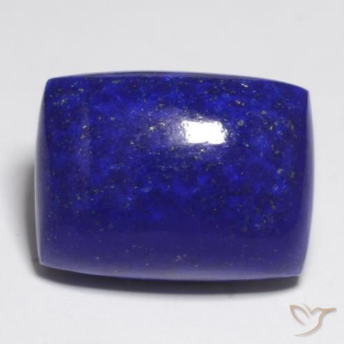 9,17 ctw natürlicher Intensives Marineblau Lapislazuli, Kissen, Lichtundurchlässig