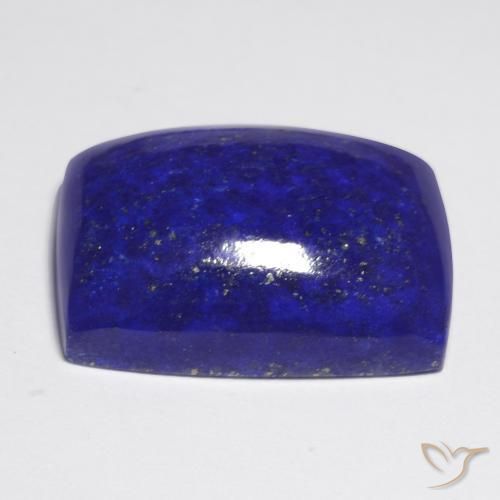 9,17 ctw natürlicher Intensives Marineblau Lapislazuli, Kissen, Lichtundurchlässig