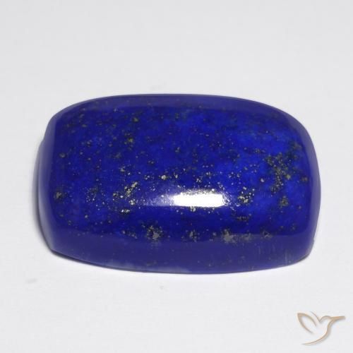 9,17 ctw natürlicher Intensives Marineblau Lapislazuli, Kissen, Lichtundurchlässig