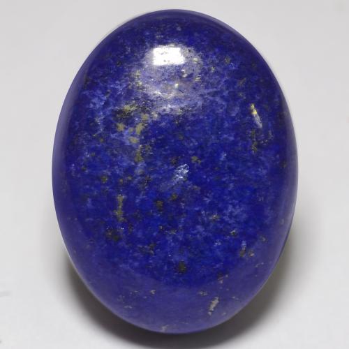9,17 ctw natürlicher Intensives Marineblau Lapislazuli, Oval Schliff, Lichtundurchlässig