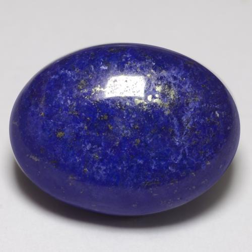 9,17 ctw natürlicher Intensives Marineblau Lapislazuli, Oval Schliff, Lichtundurchlässig