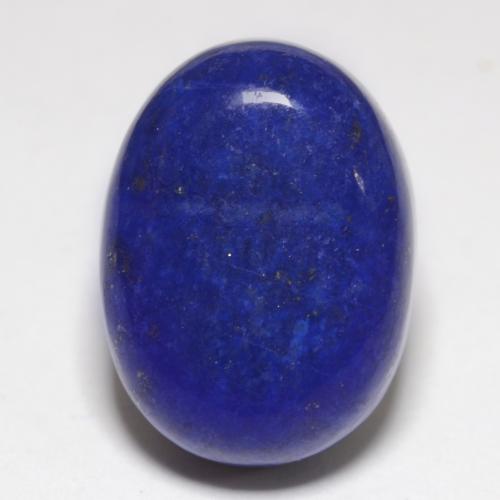 13,51 ctw natürlicher blauer Lapislazuli, Oval Schliff, Lichtundurchlässig