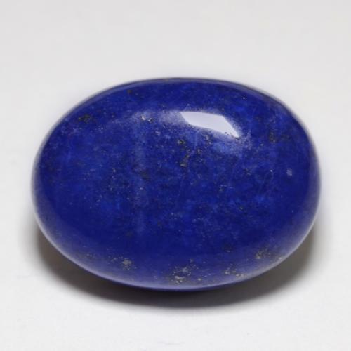 13,51 ctw natürlicher blauer Lapislazuli, Oval Schliff, Lichtundurchlässig