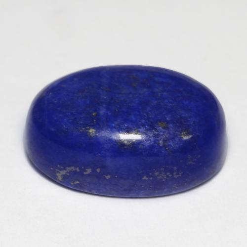 13,51 ctw natürlicher blauer Lapislazuli, Oval Schliff, Lichtundurchlässig