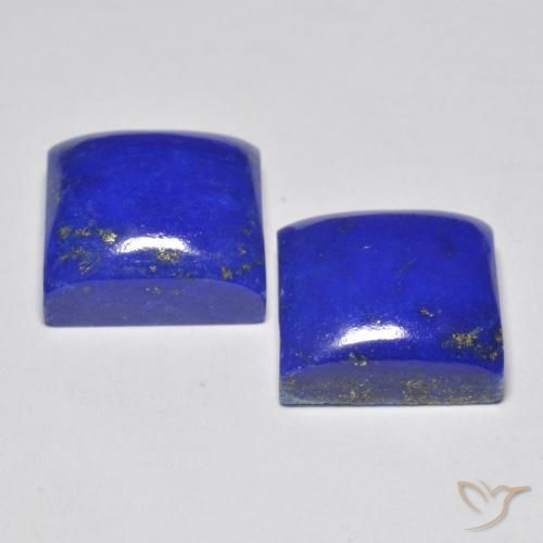 14.81 ct natürliche Hellblau Lapislazuli-Edelsteine, Quadrat, Lichtundurchlässig