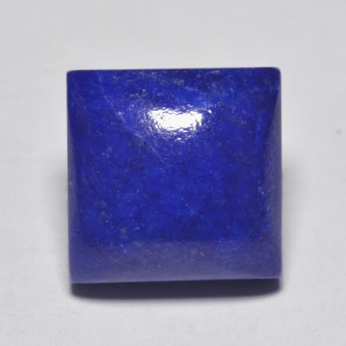 6,77 ctw natürlicher blauer Lapislazuli, Quadrat, Lichtundurchlässig