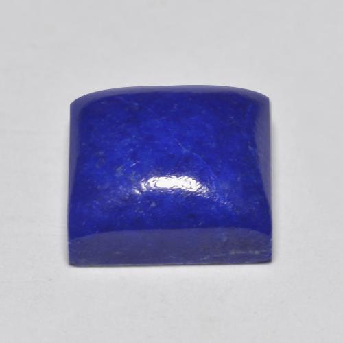 6,77 ctw natürlicher blauer Lapislazuli, Quadrat, Lichtundurchlässig