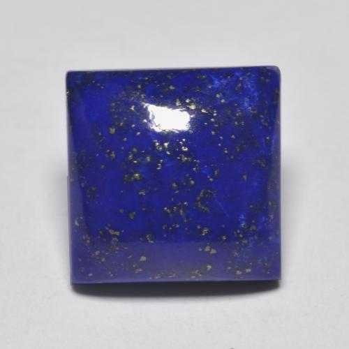 9,17 ctw natürlicher Intensives Marineblau Lapislazuli, Quadrat, Lichtundurchlässig