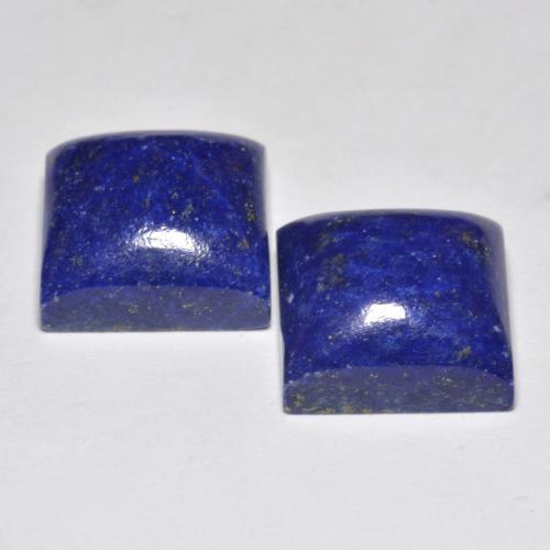15,66 ct natürliche blauer Lapislazuli-Edelsteine, Quadrat, Lichtundurchlässig