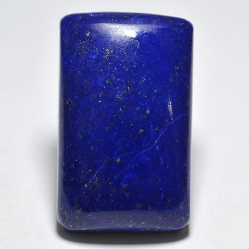 27,54 ctw natürlicher blauer Lapislazuli, Baguette, Lichtundurchlässig