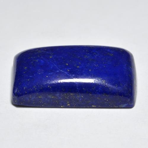 27,54 ctw natürlicher blauer Lapislazuli, Baguette, Lichtundurchlässig