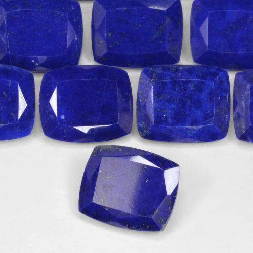 9,17 ctw natürlicher Intensives Marineblau Lapislazuli, Kissen, Lichtundurchlässig