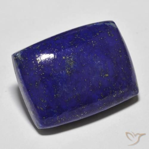 9,17 ctw natürlicher tiefblau Lapislazuli, Kissen, Lichtundurchlässig