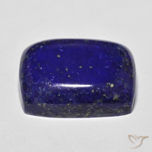 9,17 ctw natürlicher tiefblau Lapislazuli, Kissen, Lichtundurchlässig