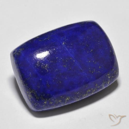 23.47ct Natürlicher Intensives Marineblau Lapislazuli, Kissen, Lichtundurchlässig