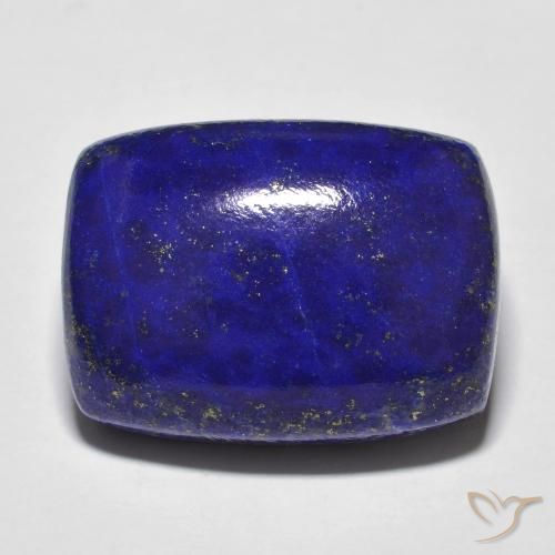 9,17 ctw natürlicher Intensives Marineblau Lapislazuli, Kissen, Lichtundurchlässig