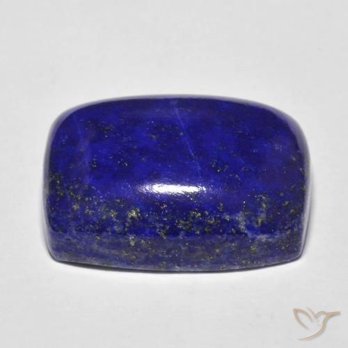 9,17 ctw natürlicher Intensives Marineblau Lapislazuli, Kissen, Lichtundurchlässig