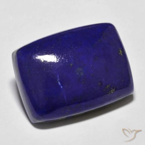 20.41ct Natürlicher tiefblau Lapislazuli, Kissen, Lichtundurchlässig