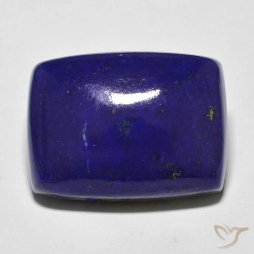 9,17 ctw natürlicher tiefblau Lapislazuli, Kissen, Lichtundurchlässig
