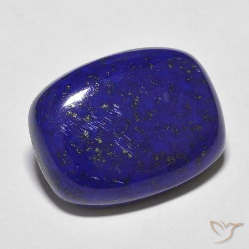 9,17 ctw natürlicher dunkelblau Lapislazuli, Kissen, Lichtundurchlässig