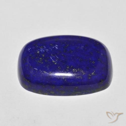 9,17 ctw natürlicher dunkelblau Lapislazuli, Kissen, Lichtundurchlässig