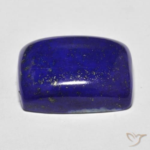 9,17 ctw natürlicher tiefblau Lapislazuli, Kissen, Lichtundurchlässig