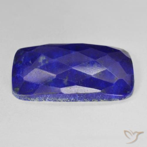9,17 ctw natürlicher Tiefes ägyptisches Blau Lapislazuli, Kissen, Lichtundurchlässig