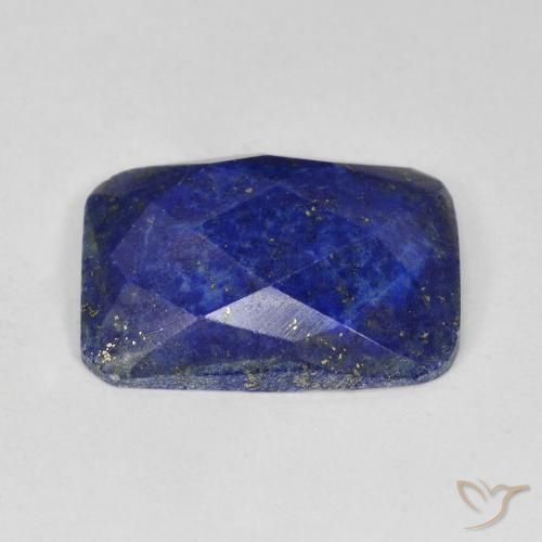 9,17 ctw natürlicher dunkelblau Lapislazuli, Kissen, Lichtundurchlässig