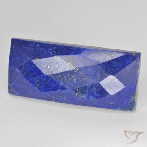 20.91ct Natürlicher Mittelblau Lapislazuli, Baguette, Lichtundurchlässig