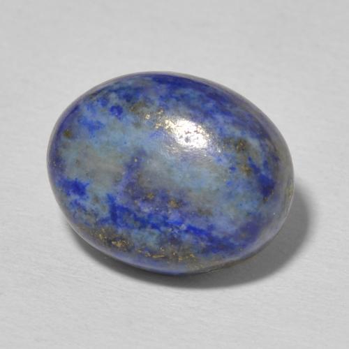9,17 ctw natürlicher Mittelblau Lapislazuli, Oval, Lichtundurchlässig