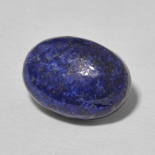 9,17 ctw natürlicher dunkelblau Lapislazuli, Oval, Lichtundurchlässig