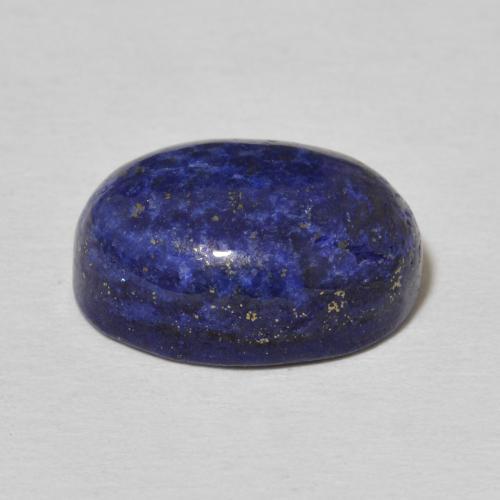 9,17 ctw natürlicher dunkelblau Lapislazuli, Oval, Lichtundurchlässig