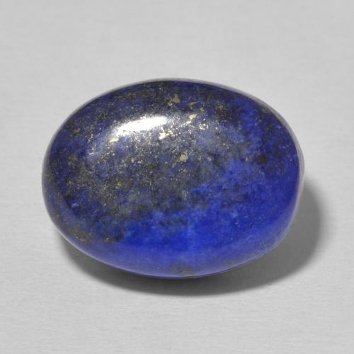 12.35ct Natürlicher Hellblau Lapislazuli, Oval, Lichtundurchlässig