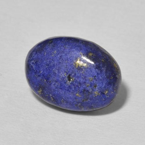 9,17 ctw natürlicher tiefblau Lapislazuli, Oval, Lichtundurchlässig