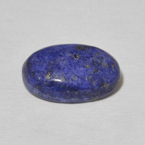 9,17 ctw natürlicher tiefblau Lapislazuli, Oval, Lichtundurchlässig
