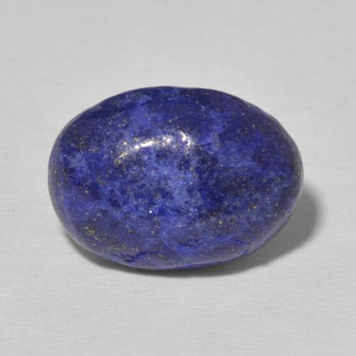 7.52ct Natürlicher dunkelblau Lapislazuli, Oval, Lichtundurchlässig