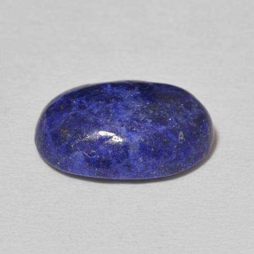 9,17 ctw natürlicher dunkelblau Lapislazuli, Oval, Lichtundurchlässig