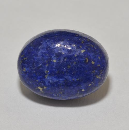 14.60ct Natürlicher Navy blau Lapislazuli, Oval, Lichtundurchlässig
