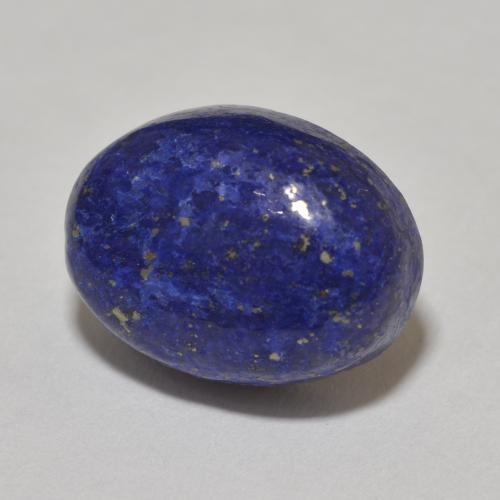 9,17 ctw natürlicher Navy blau Lapislazuli, Oval, Lichtundurchlässig