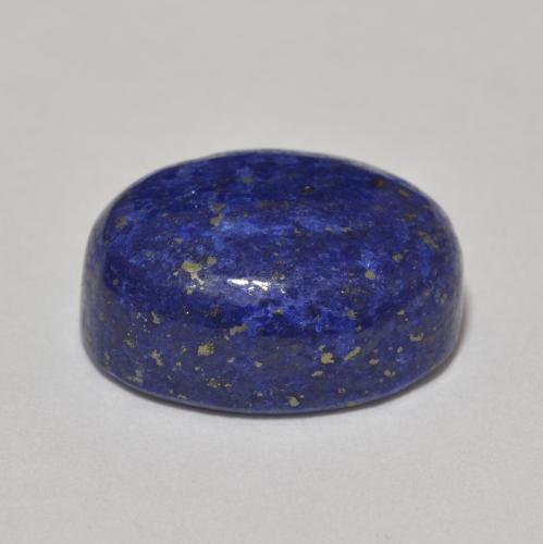 9,17 ctw natürlicher Navy blau Lapislazuli, Oval, Lichtundurchlässig