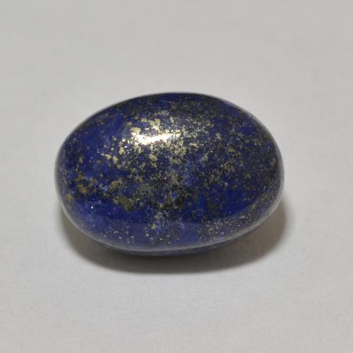 9.93ct Natürlicher Sehr tiefes Blau Lapislazuli, Oval, Lichtundurchlässig
