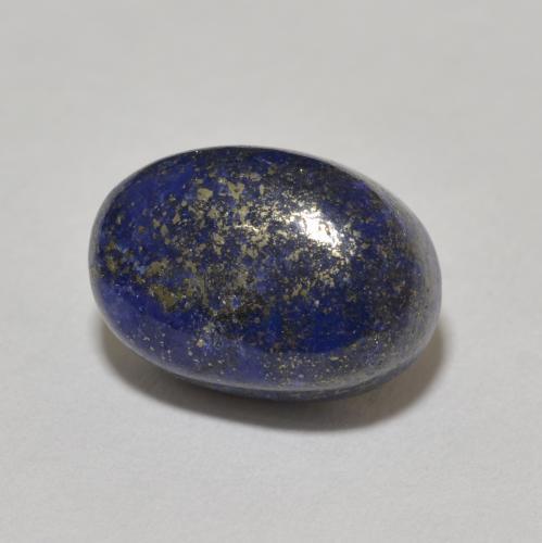 9,17 ctw natürlicher Sehr tiefes Blau Lapislazuli, Oval, Lichtundurchlässig