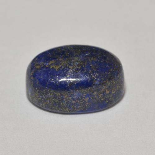 9,17 ctw natürlicher Sehr tiefes Blau Lapislazuli, Oval, Lichtundurchlässig