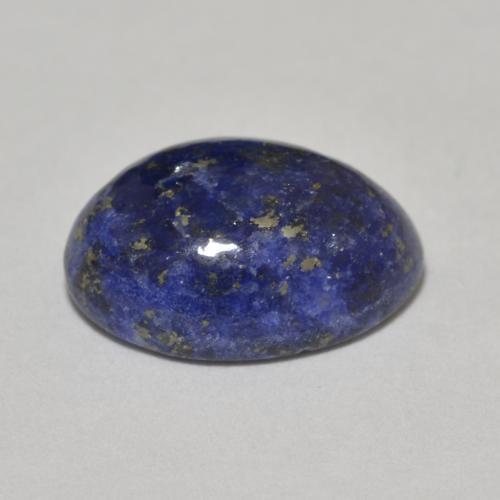 9,17 ctw natürlicher Sehr tiefes Blau Lapislazuli, Oval, Lichtundurchlässig
