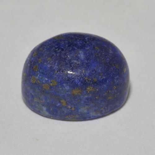 9,17 ctw natürlicher Navy blau Lapislazuli, Oval, Lichtundurchlässig