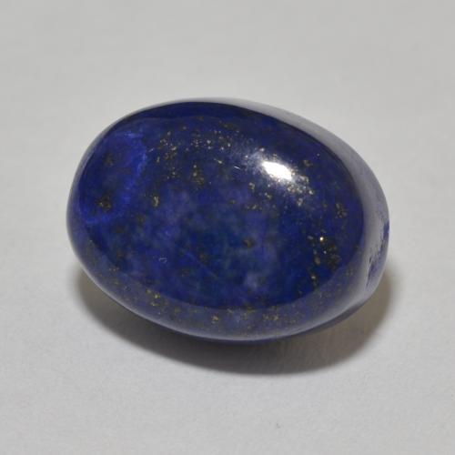 9,17 ctw natürlicher Navy blau Lapislazuli, Oval, Lichtundurchlässig