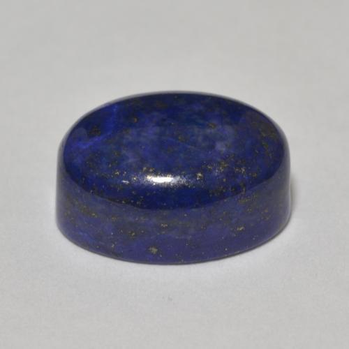 9,17 ctw natürlicher Navy blau Lapislazuli, Oval, Lichtundurchlässig