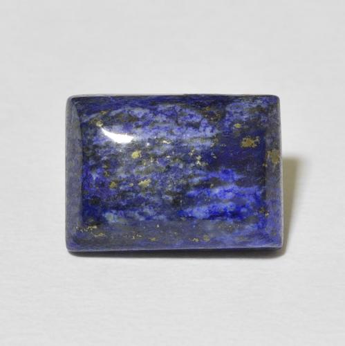 9.32ct Natürlicher tiefblau Lapislazuli, Baguette, Lichtundurchlässig, Photo A